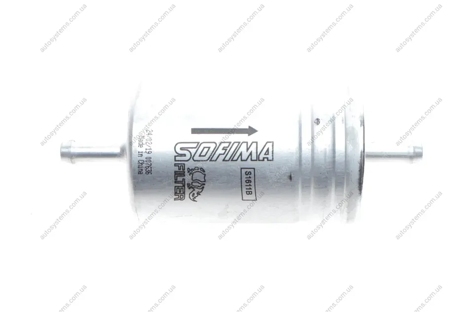 Фільтр паливний VW Caddy II/Polo 1.0-1.6 91-04 SOFIMA S 1611 B (фото 1)
