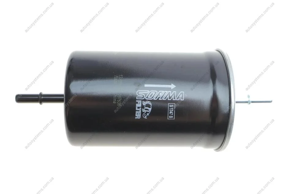 Фільтр паливний Volvo S40/S60/S80/V40/V70 1.6-2.9i 95-10/Mitsubishi Carisma 1.8 16V 97-06 SOFIMA S 1747 B (фото 1)