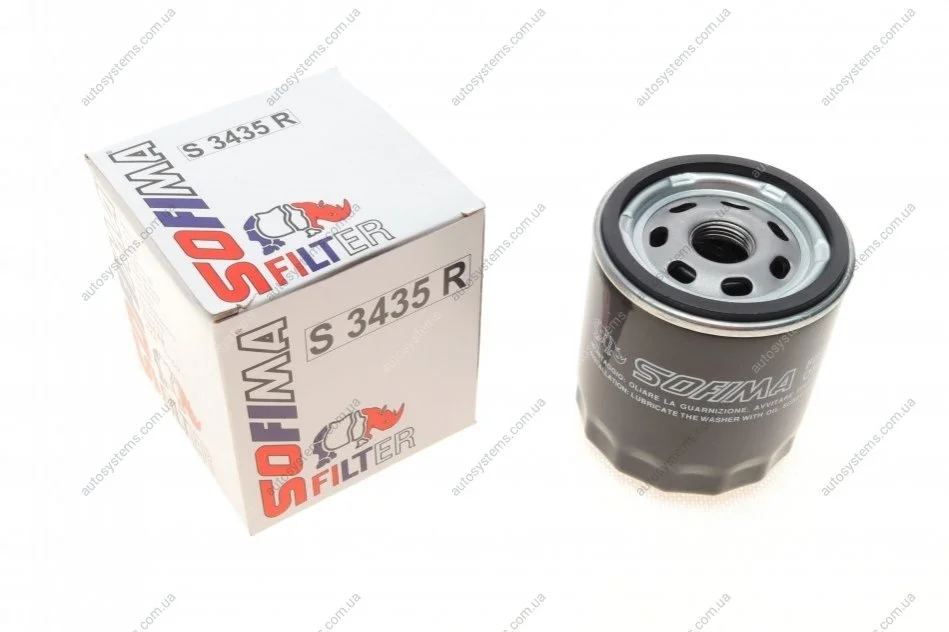 Фільтр масляний VW Caddy II 1.4/1.6i / Golf IV/V/Seat (h=92mm) SOFIMA S 3435 R (фото 1)