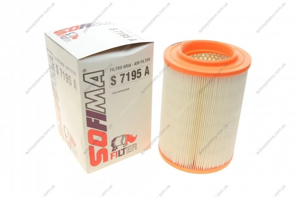 Фільтр повітряний VW T4 1.8-2.5/1.9/2.4D 91-03 SOFIMA S 7195 A (фото 1)