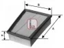 Фільтр повітряний Skoda Fabia/Roomster /VW Polo 1.2/1.4i 99-14 SOFIMA S 9202 A (фото 2)