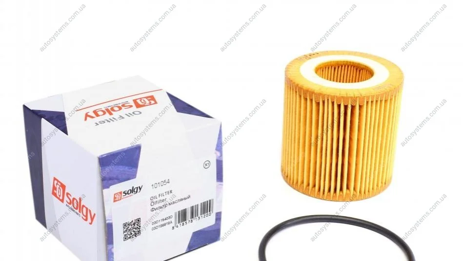 Фільтр масляний VW/Seat/Skoda 1.2i 09- Solgy 101054 (фото 1)