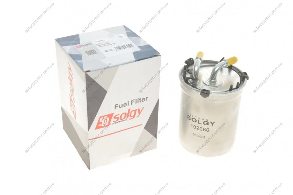 Фільтр паливний Skoda Fabia/Rapid/Roomster/ VW Fox/Polo 1.2-1.4 TDI 09- Solgy 102080 (фото 1)