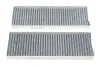 Фільтр салону Citroen Berlingo/Peugeot Partner 08- (к-кт 2шт.) (вугільний) Solgy 104016 (фото 1)