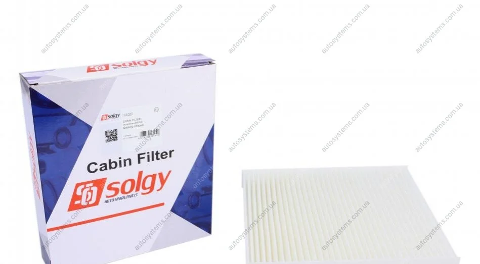 Фільтр салону Ford Transit V347 06- Solgy 104020 (фото 1)