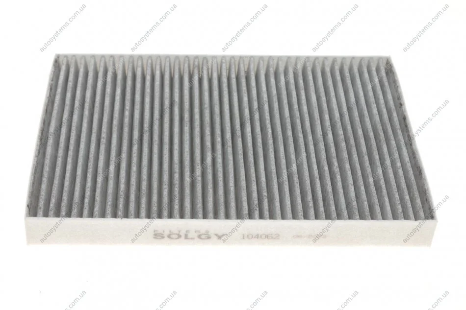 Фільтр салону Audi A4/ A5/ Q5/ Q7 2.0-3.0 TDI 15- (вугільний) Solgy 104062 (фото 1)