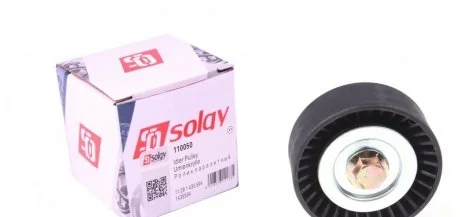 Ролик генератора BMW E46 (гладкий) (паразитний)) (7 Solgy 110050