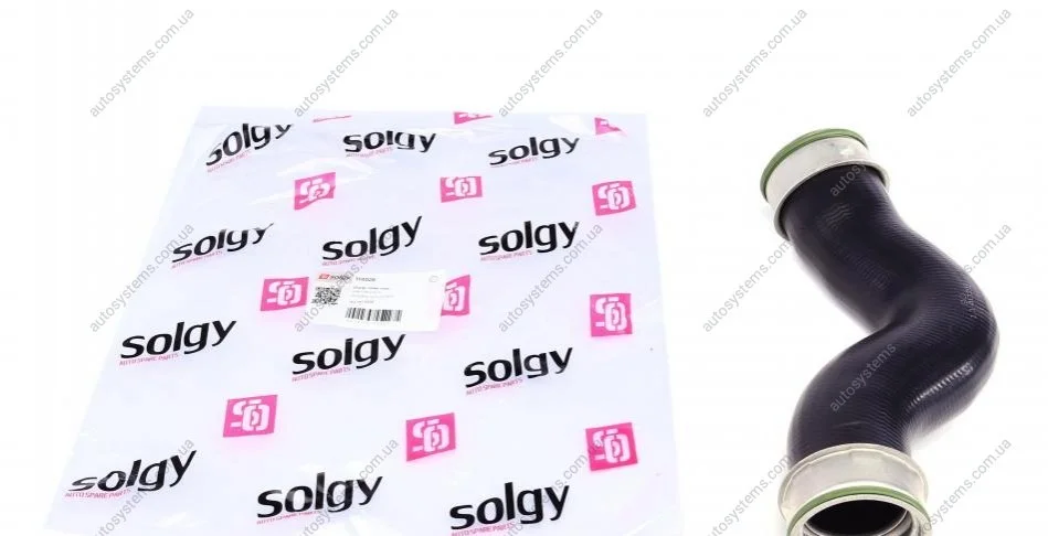 Патрубок інтеркулера VW Caddy 1.9TDI 03- (BJB) Solgy 114026 (фото 1)