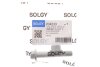 Болт важеля (заднього) Ford Galaxy/Mondeo 06-15 Solgy 204233 (фото 2)