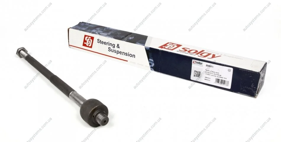 Тяга рульова Fiat Doblo 1.9JTD 01- (+PS) (L=346mm) Solgy 205011 (фото 1)