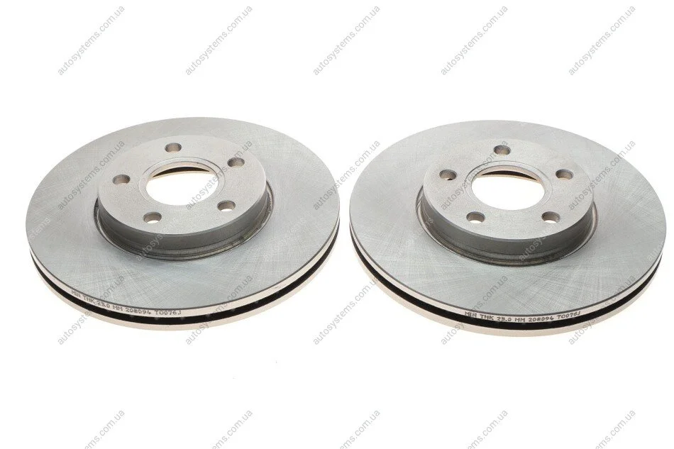 Диск гальмівний (передній) Ford C-max/Focus/Volvo C30/C70/S40/V50 04- (278x25) Solgy 208094 (фото 1)