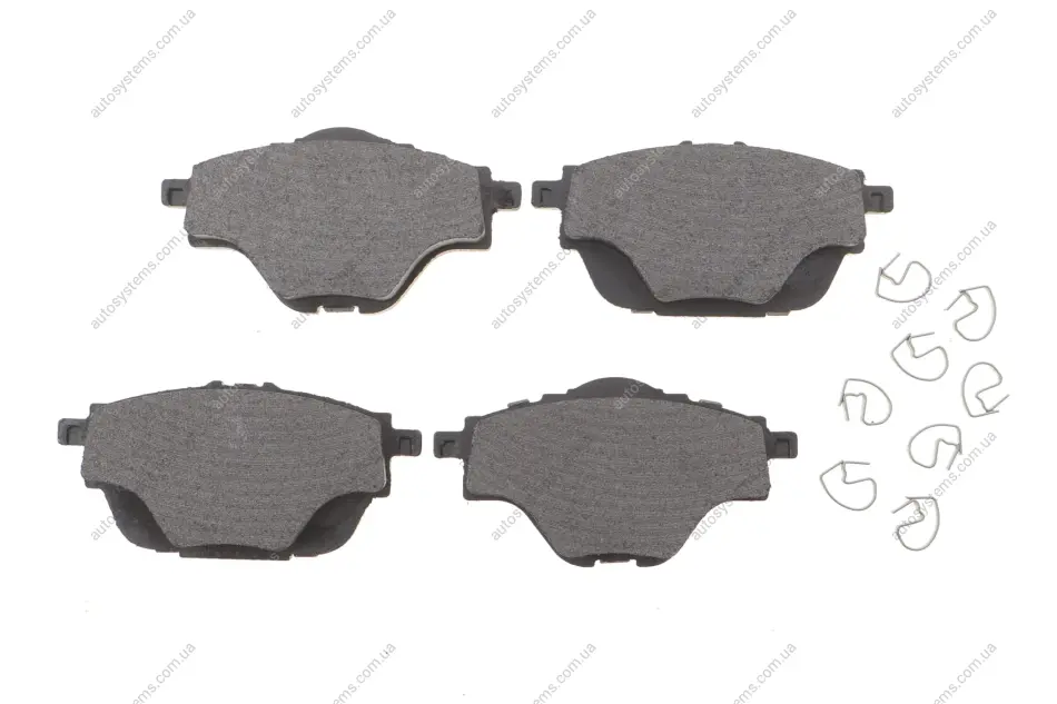 Колодки гальмівні (задні) Citroen C4/Peugeot 308 13-/3008/5008 16-/508 18- Solgy 209318 (фото 1)