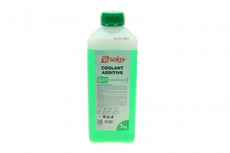 Антифриз (зелений) G11 (концетрат) (1kg) Solgy 503006