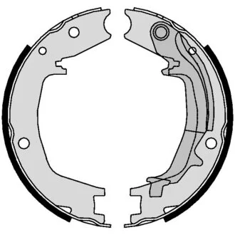 Колодки тормозные барабанные, комплект STARLINE BC 01062