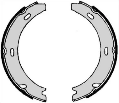 Колодки тормозные стояночного тормоза STARLINE BC 04730