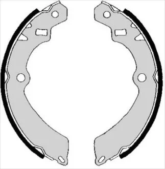 Колодки тормозные барабанные, комплект STARLINE BC 05710