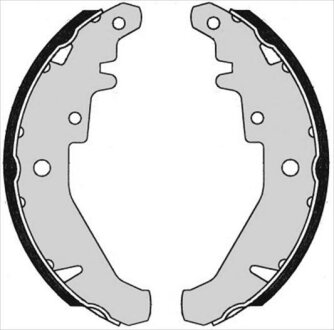 Колодки тормозные барабанные, комплект STARLINE BC 07310