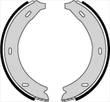 Колодки тормозные стояночного тормоза STARLINE BC 07320