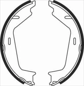 Колодки тормозные стояночного тормоза STARLINE BC 08260