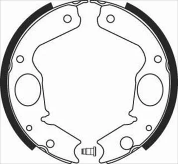 Колодки тормозные стояночного тормоза STARLINE BC 08350