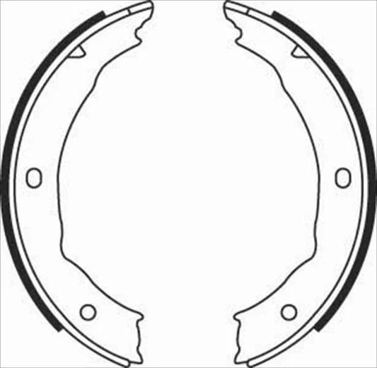 Колодки тормозные стояночного тормоза STARLINE BC 08400 (фото 1)