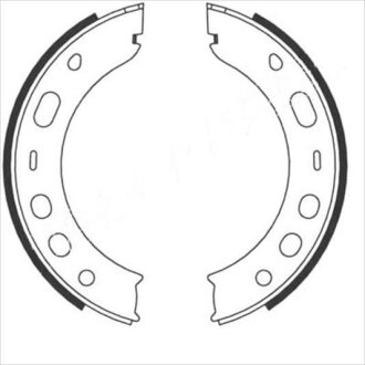 Колодки тормозные стояночного тормоза STARLINE BC 09000