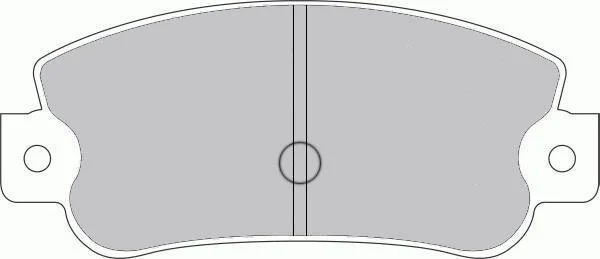 Тормозные колодки дисковые, комплект STARLINE BD S073 (фото 1)