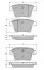 Тормозные колодки дисковые, комплект STARLINE BD S142 (фото 1)