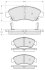 Тормозные колодки дисковые, комплект STARLINE BD S151 (фото 1)