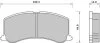 Тормозные колодки дисковые, комплект STARLINE BD S413 (фото 1)