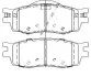 Тормозные колодки дисковые, комплект STARLINE BD S457 (фото 1)