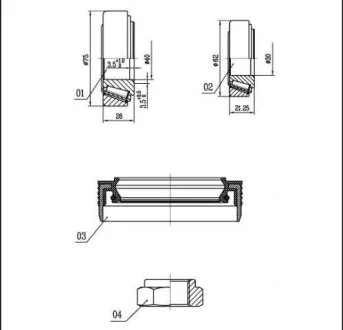 Подшипник колеса STARLINE LO03430