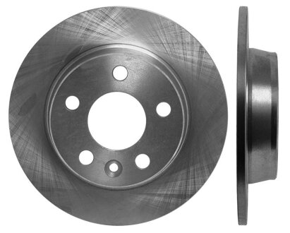 Тормозной диск задний невентилируемый STARLINE PB 1216