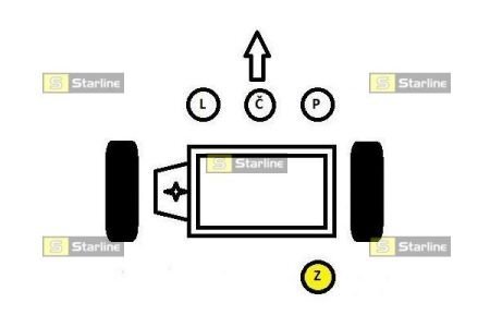 Опора двигателя STARLINE SM 0053