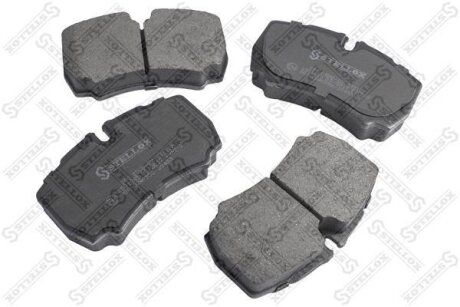Тормозные колодки дисковые, комплект STELLOX 000 086B-SX