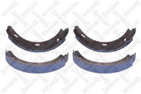 Колодки тормозные барабанные, комплект STELLOX 104 100-SX