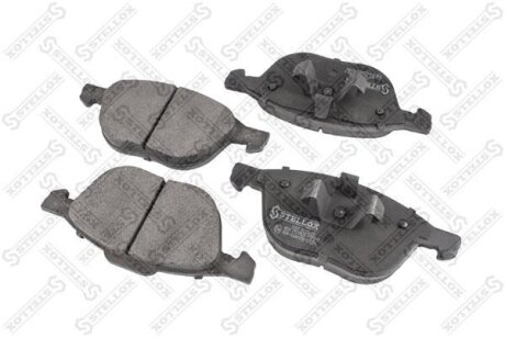 Тормозные колодки дисковые, комплект STELLOX 1093 000B-SX