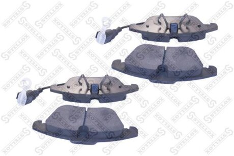 Тормозные колодки дисковые, комплект STELLOX 1230 021-SX