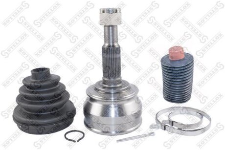 Шарнир равных угловых скоростей (ШРУС), наружный, комплект STELLOX 150 1008-SX