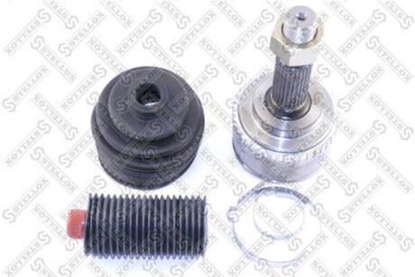 Шарнир равных угловых скоростей (ШРУС), наружный, комплект STELLOX 150 1165-SX