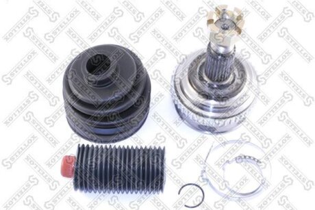 Шарнир равных угловых скоростей (ШРУС), наружный, комплект STELLOX 150 1222-SX