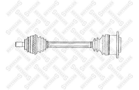 Вал приводной STELLOX 158 1768-SX