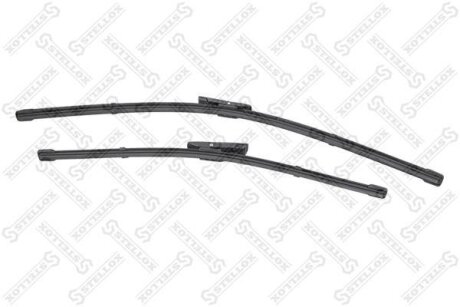 Комплект щеток стеклоочистителя бескаркасных 600/450 STELLOX 201 605-SX