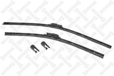 Комплект щеток стеклоочистителя бескаркасных 650/550 STELLOX 201 606-SX