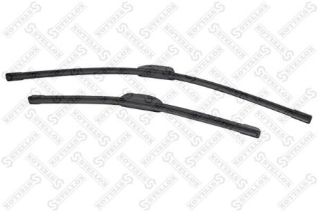 Комплект щеток стеклоочистителя бескаркасных 650/450 STELLOX 201 638-SX