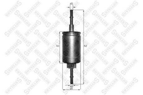 Топливный фильтр STELLOX 21-00458-SX
