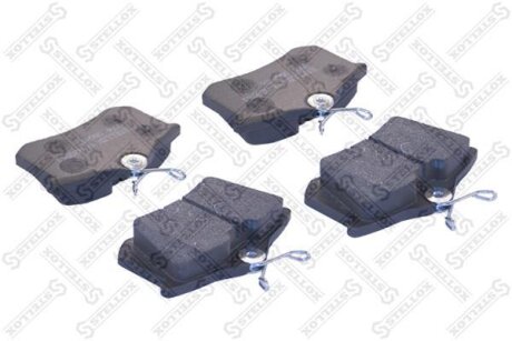 Тормозные колодки дисковые, комплект STELLOX 274 050-SX