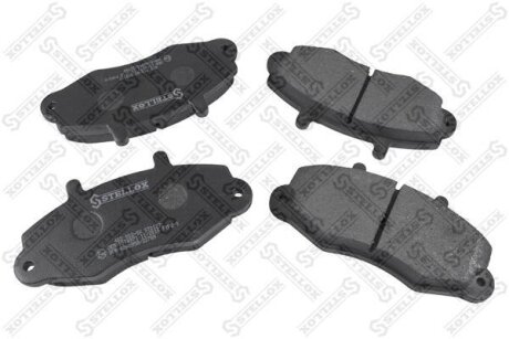 Тормозные колодки дисковые, комплект STELLOX 402 002-SX