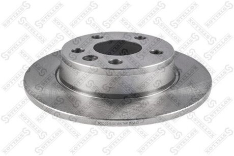 Тормозной диск задний невентилируемый STELLOX 6020-2546-SX