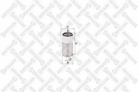 Воздушный фильтр STELLOX 81-21043-SX